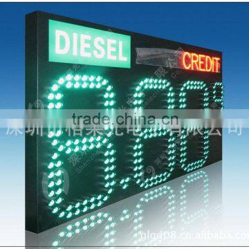 Outdoor LED Gas Price Sign 12''/16''/20''