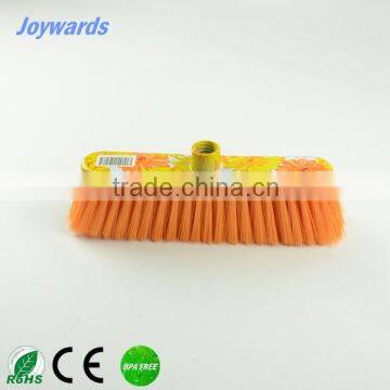 small plastic broom with printing