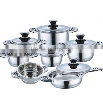 High Quality 12PCS Stainless Steel Cookware Set