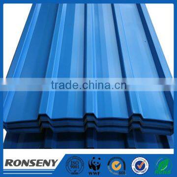 Zinc /aluzinc/color coated corrugated steel sheet