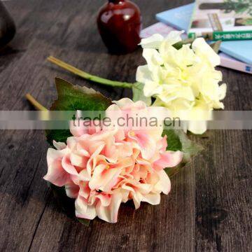 China wholesale artificial hydrangea flowers for wedding flower