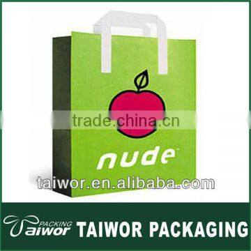 Fancy christmas bag decoration, paper printing gift bags for shopping