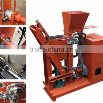 HR1-25 eco brava clay cement interlocking block making machine for sale in Kenya