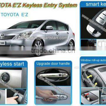 One way Remote starter PKE RFID Auto security system keyless entry Push button start for TOYOTA E'Z