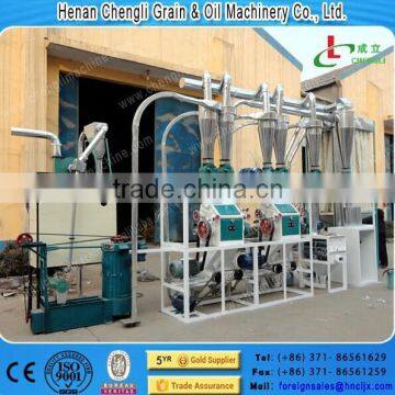 ISO BV certificated wheat flour milling machines with price