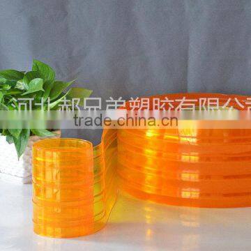 Orange Yellow Anti-insect PVC Material Curtains For Restaurant photo-3