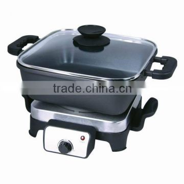 4L Electric multi-function cooker for boiling,baking,frying