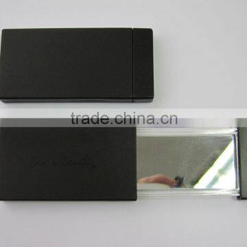 plastic foldable cosmetic slide mirror for promotion