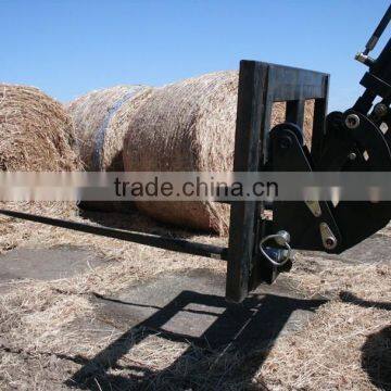 High tension steel material Bale Fork for tractor front loader