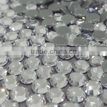 super quality ss20 crystal color hot fix stone with super shine and strong glue