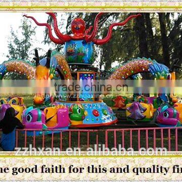 factory direct sale amusement kids rides octopus rides