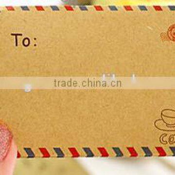 2014 hot new cute mini kraft paper envelopes made in china