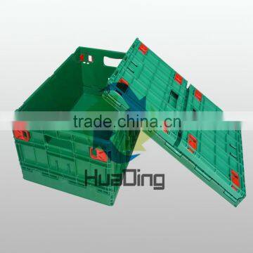 portable industrial turnover box,plastic storage container HDFG-604023B and BL