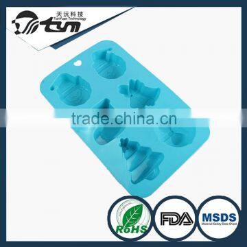 China Factory Price BPA Free Different Shape Silicone Baking Molds