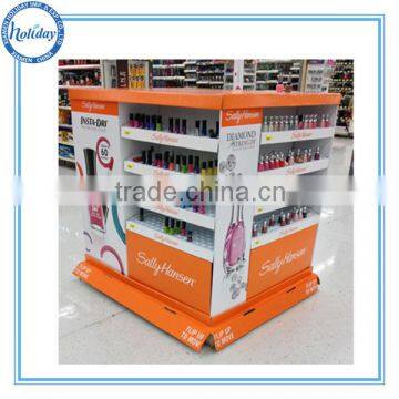 Holiday sally hansen colorful nail polish advertising cardboard pallet display shelf                        
                                                Quality Choice