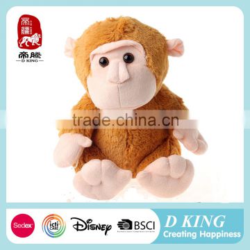 Wholesale Unstuffed Plush Animals Stuffed Monkey Plush Toy