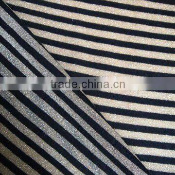 Viscose Feeder Stripe Single Jersey Knitting Textile Fabric