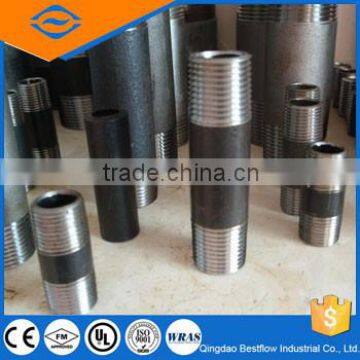 chemical black carbon steel pipe nipple