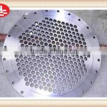 heat exchangers stainless steel forged tube sheet