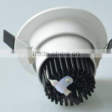 Cold Forging Aluminum White Circle 5 Inch 20w Recessed Cob Led Light Outcut 55mm photo-3