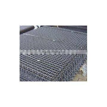 Crimped Wire Mesh panel, flat top Crimped wire mesh exporter