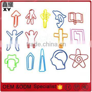 Business Promtional Gifts Tin Box Metal Letter Custom Shape Paper Clips photo-5