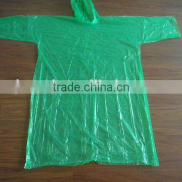 rainware and disposable pocket raincoat with promotional stocking