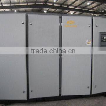 Cheap 185KW CE high pressure double screw air compressor for sales