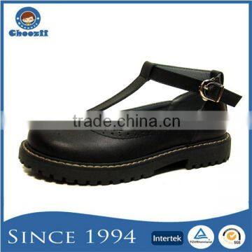 DR14S-G029-7 shoe girl 31-36 formal black back to school student children shoes