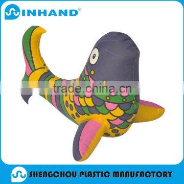 advertising inflatable cartoon inflatable fish model/ goldfish for decoration