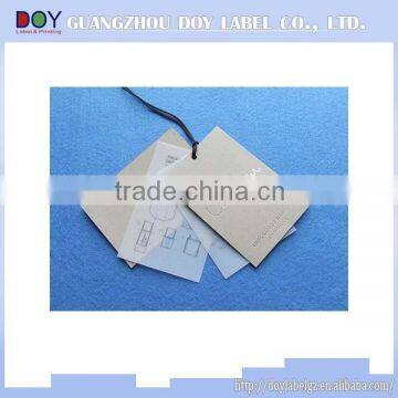 2014 Fashion high quality wholesale printed booklet hang tag