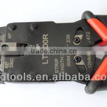 RJ10 RJ11 RJ12 Modular Plug Crimping Amp Network Tool for Rj45 Keystone Jack Network Hand Tools Crimper LT-200R photo-2