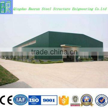 China Qingdao Prefab Building Steel Frame