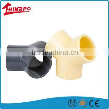 composite plastic spiral T-branch plastic three way pipe mould