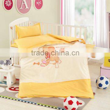Home Use and 3 pcs High Quantity Baby Crib bedsheet set