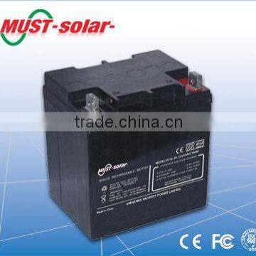 <MUST Solar>Sealed Lead-Acid Batteries 12V 80AH