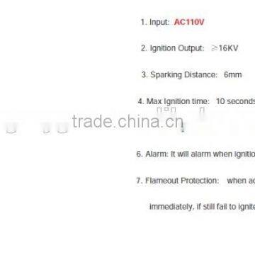 Electronic Pulse Spark Ignitor for Gas Heater/bbq/oven/grill/stove, Auto Gas Ignitor Control Unit 220VAC/110VAC