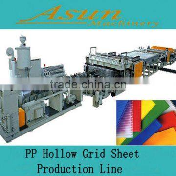 PP Hollow Grid Sheet Production Line