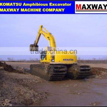 2015 MAXWAY Cheap PC200 Amphibious Excavator for sale , CE , EPA , SGS , Model: MAX200SD