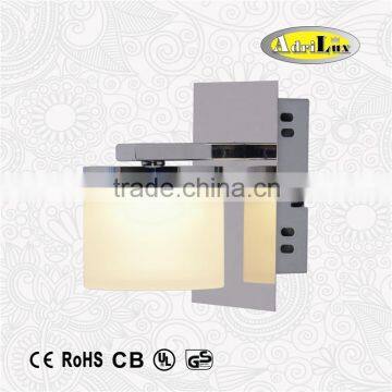 4.2w chrome square base led projector replacement wall lamp