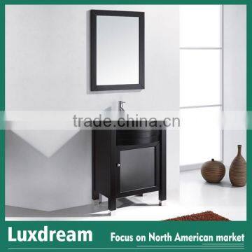 Espresso matte curve bathroom cabinets living room furniture