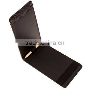 Black Golf Scorecard Holder for Golf Course