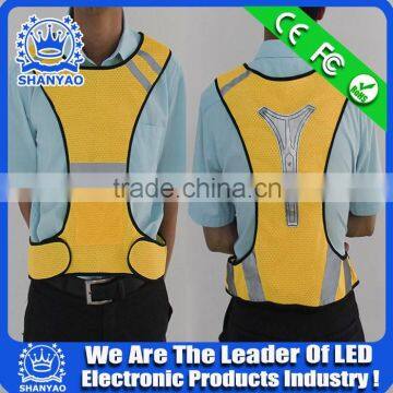 2016 Hot Sales Cheap LED Safety Cloth For Road Safety At Night
