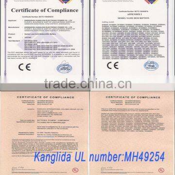 Kanglida Small Storage 4v 2ah Battery for LED Lamp photo-4