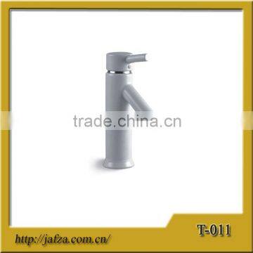 T-011 White Basin Faucet