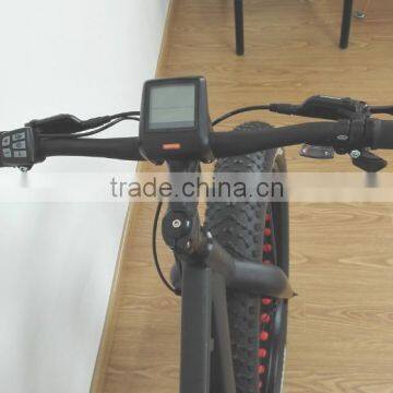 26inch *4.0 fat bike electric with normal fork and shimano hydraulic disc brake 180 ( HJ-M20 )