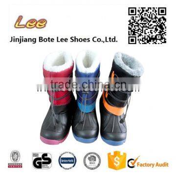 new style kids snowboots rain boots winter shoes eva garden boots