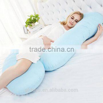 high quality J shaped side pillow body pillows for pregnant women