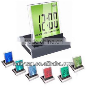 Digital Desktop calendar with 7 color display electronic desktop calendar