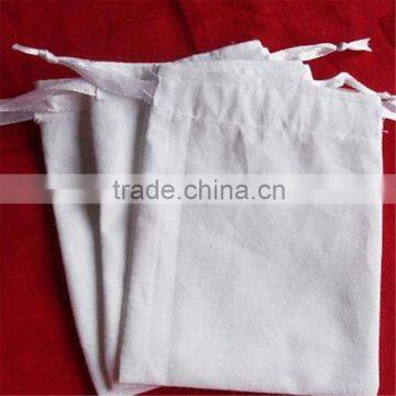 Online Shopping Reusable Muslin Cotton Shopping Drawstring Bags